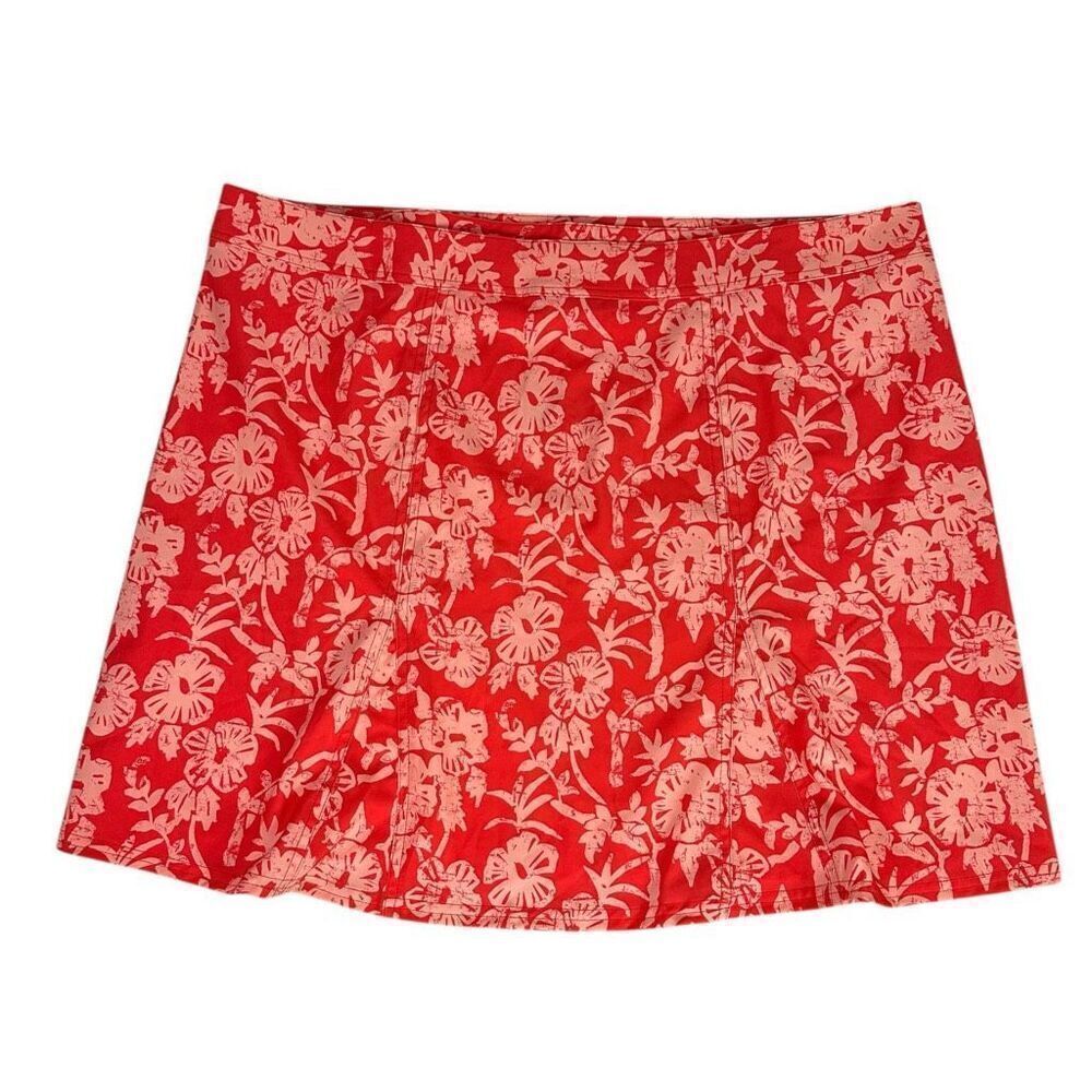 RipSkirt Hawaii Women's Mini Wrap Skirt Size 2XL Hibiscus NEW